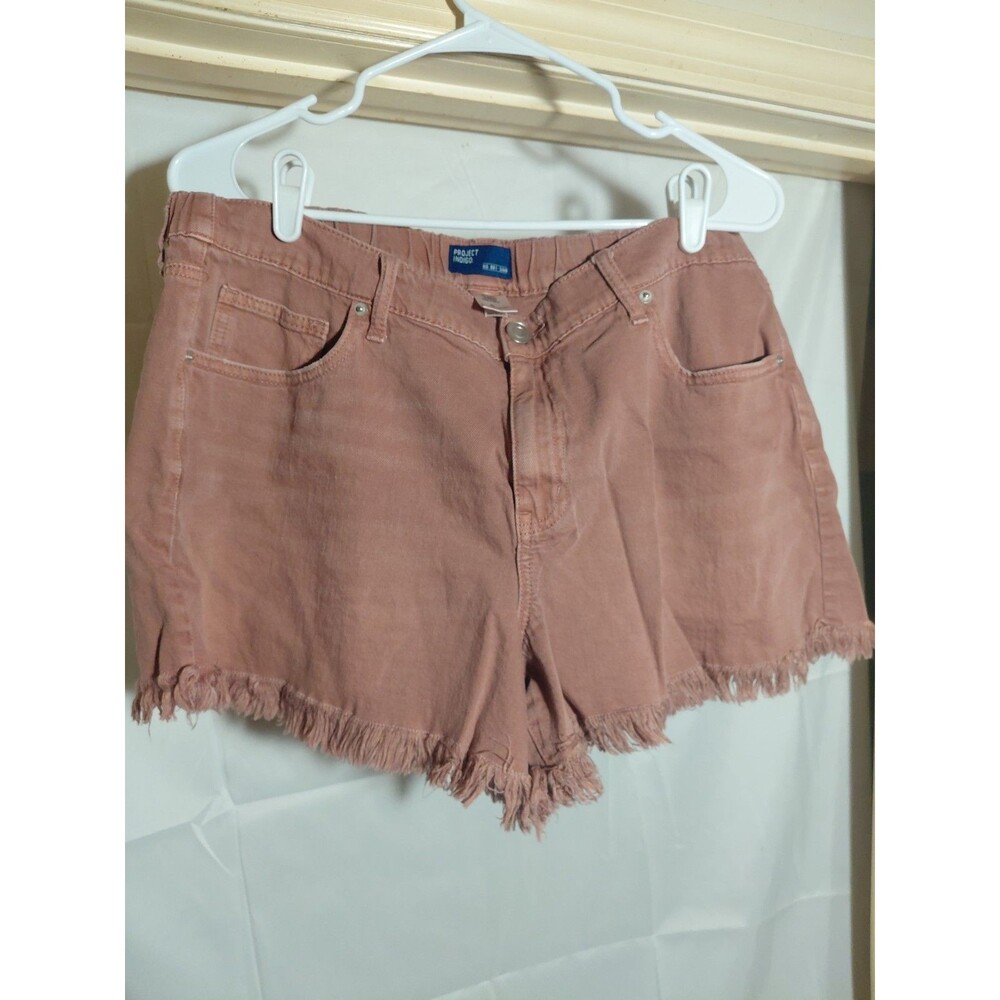 Project Indigo Frayed Women's Shorts Size XL